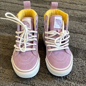 Vans Kids Purple High-Top Sneakers
